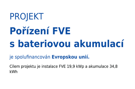 Pořízení FVE s bateriovou akumulací